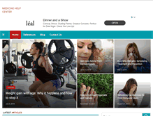 Tablet Screenshot of medicinehelpcenter.com